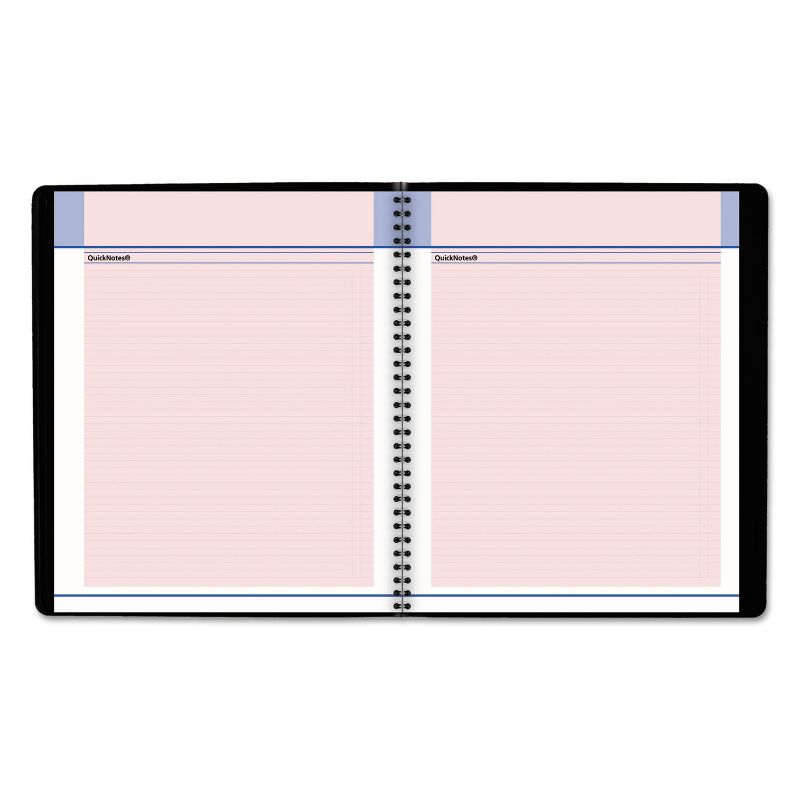 At-A-Glance 76PN0105 QuickNotes Weekly/Monthly Appointment Book 8 x 9 7/8 Black/Pink 2020