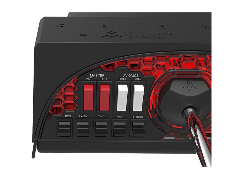 Honeycomb SB003011 Alpha Flight Controls Yoke & Switch Panel