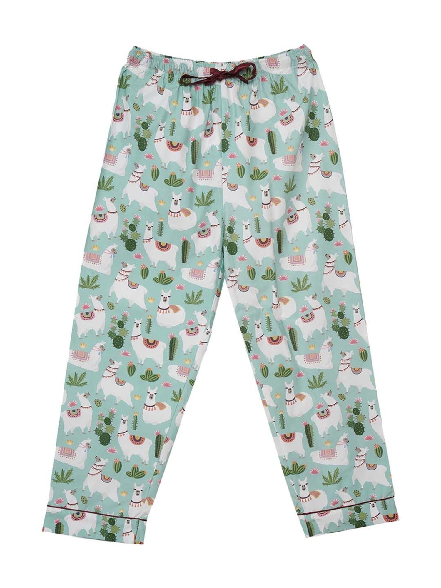 Fluffalump Boys Multicolor Cotton Printed Nightwear Top & Pants Set