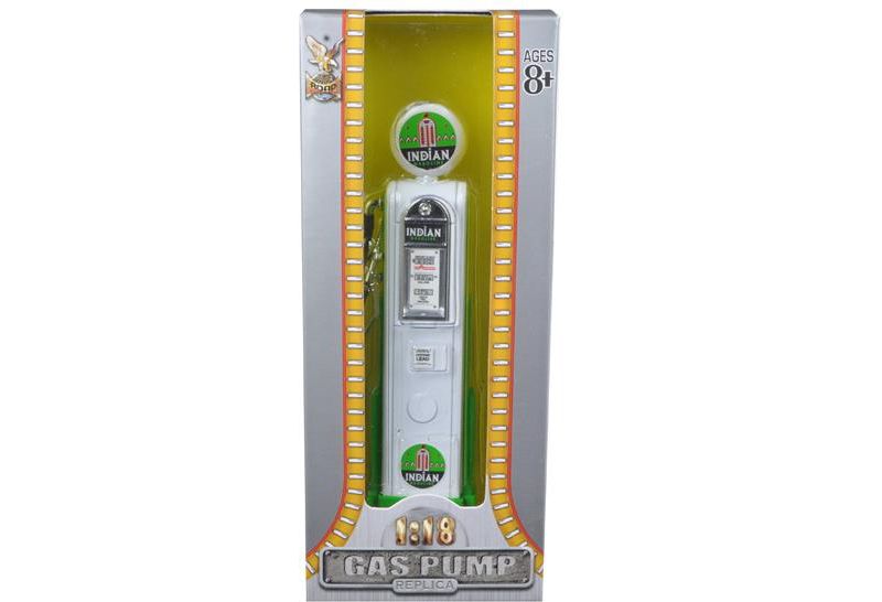 Indian Gasoline Vintage Gas Pump Digital 1/18 Diecast Replica by Road Signature