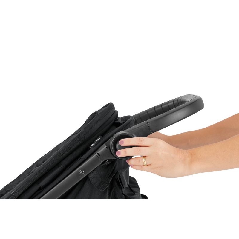 Cybex Eezy S+2 Travel System with Aton 2 Infant Car Seat - Deep Black