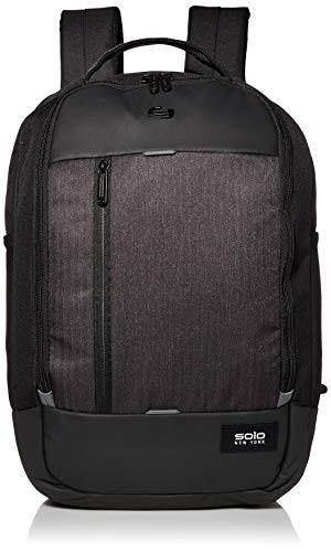 Solo New York Gravity Magnitude Backpack for Women and Men. Fits up to 17.3 inch Laptop-Black