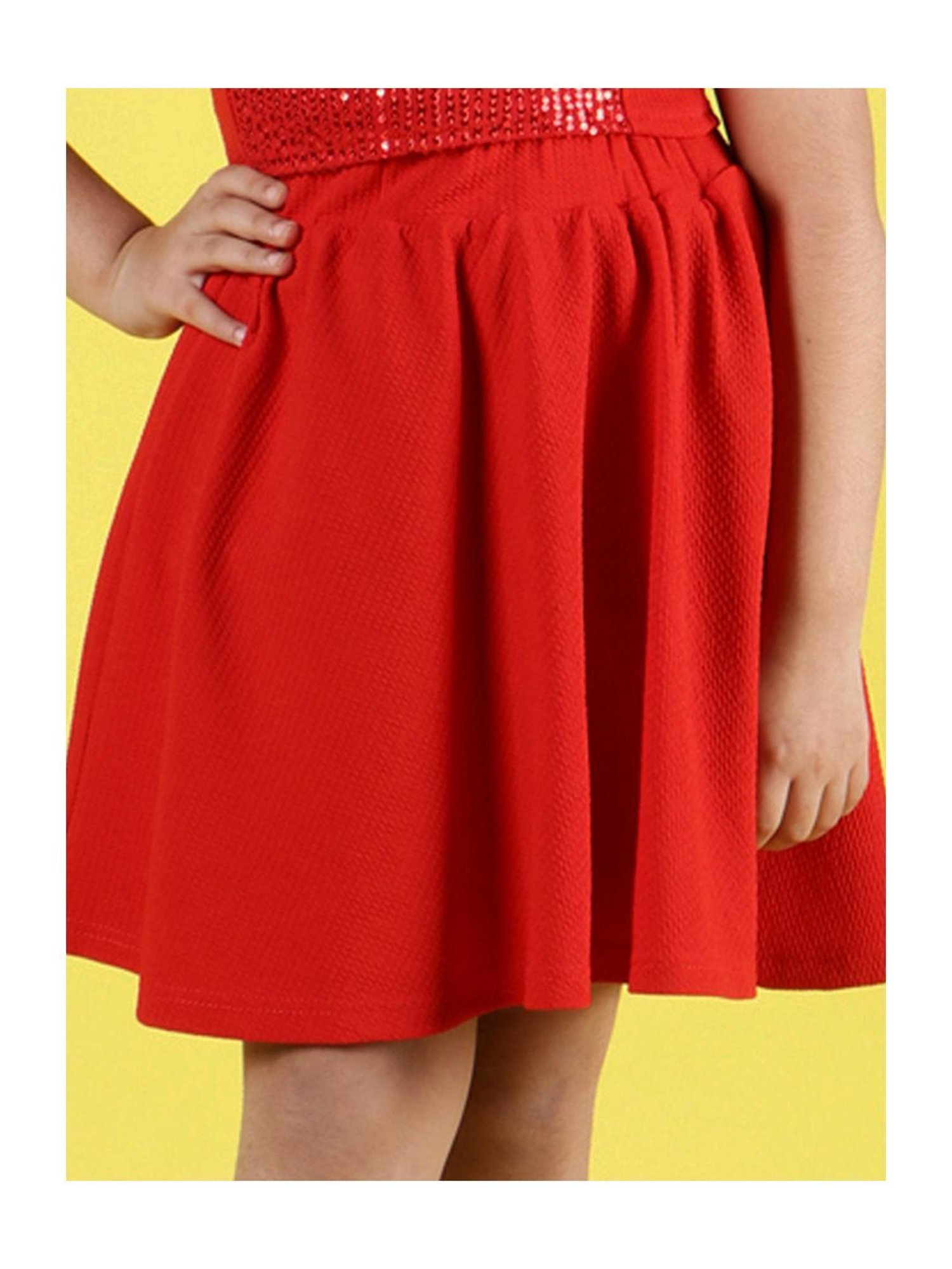 Angel & Rocket Kids Pink Floral Print Skirt