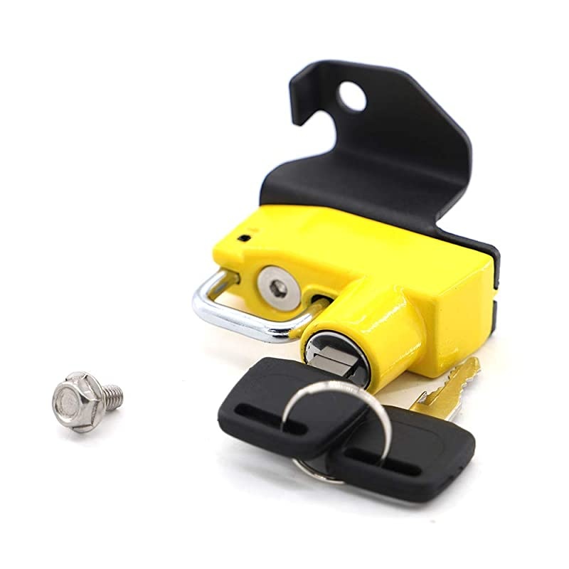 Helmet Lock Anti-Theft For Kawasaki Vulcan S/ABS EN650A 2015-2016 - Yellow