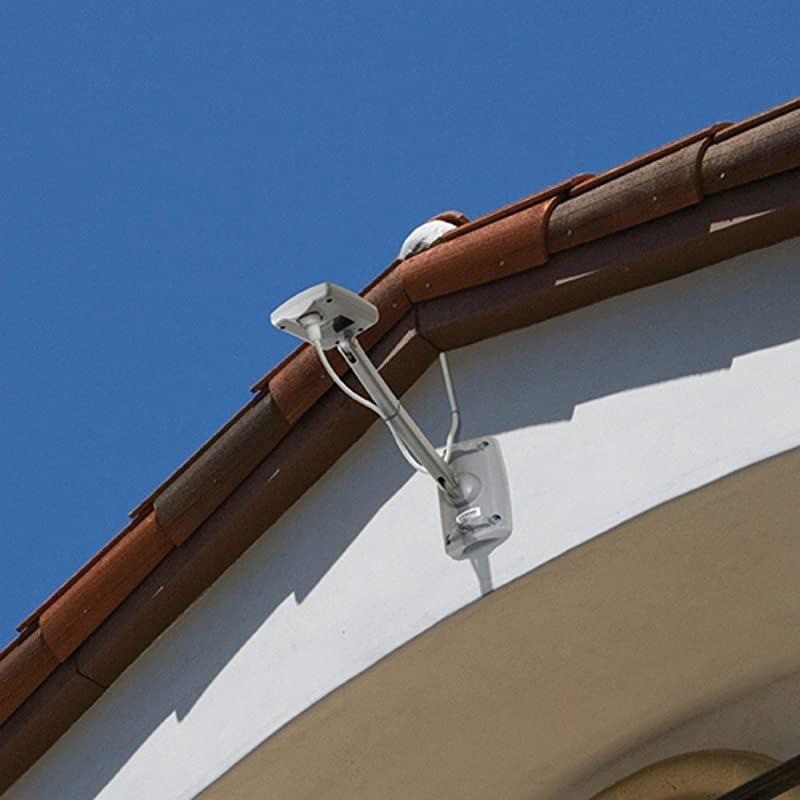 SiriusR Universal Outdoor Home Antenna Compatible with singleinput SiriusR home tuners amp dock amp play receivers Mounts on a mast roof or wall SXHA