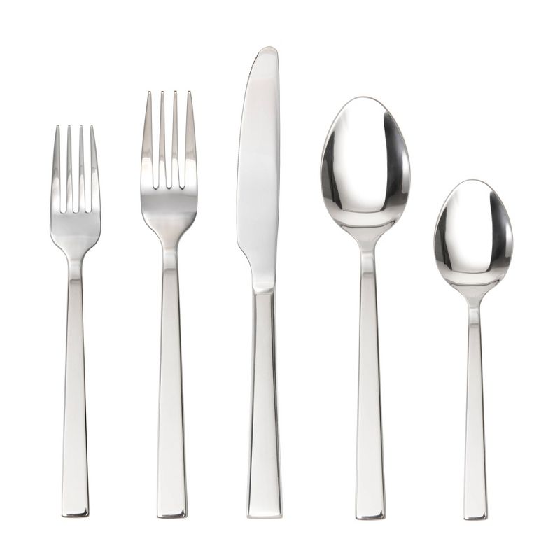 42pc Stainless Steel Ciro Silverware Set - Fortessa Tableware Solutions