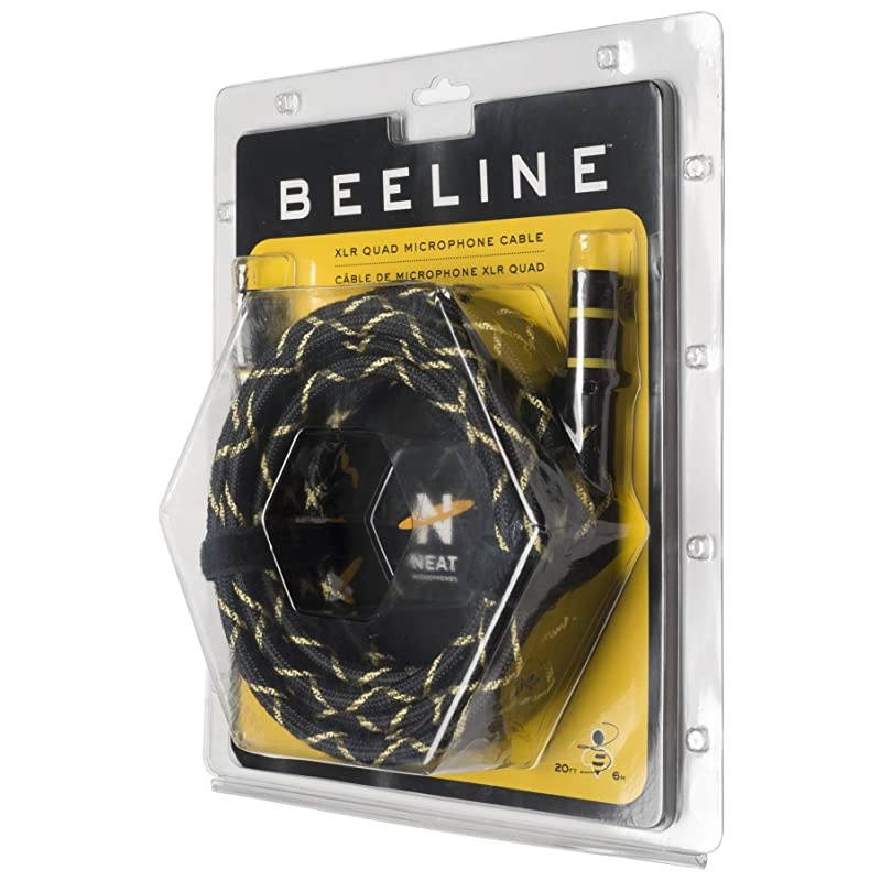 Bee Line Quad Conductor Microphone Cable