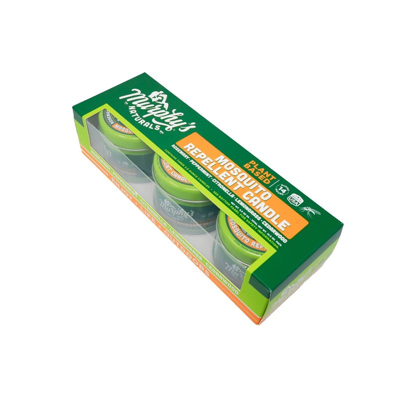 3pk Mosquito Repellent Candle - Murphy's Naturals