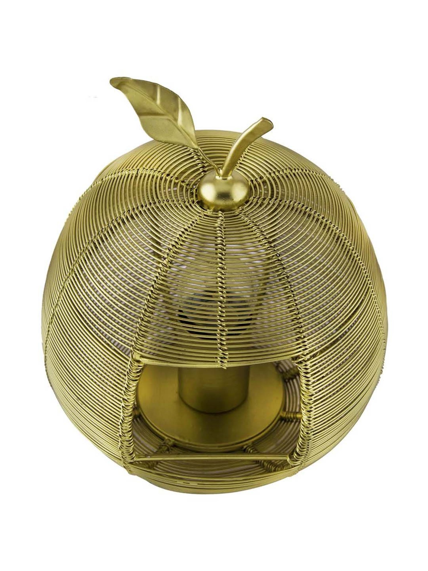 Homesake Golden Apple Contemporary Lamp (Bulb Included) - Set of 1