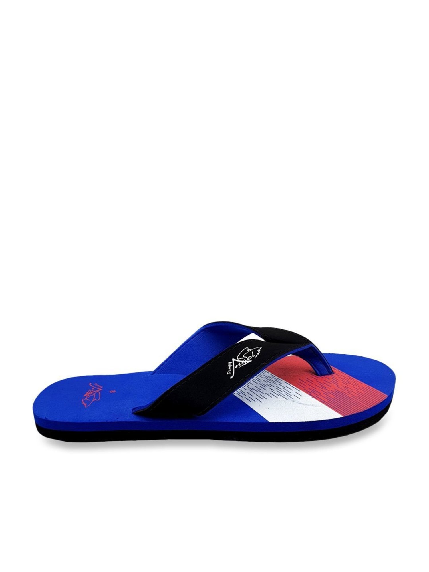 Pampy Angel Men's Blue Flip Flops