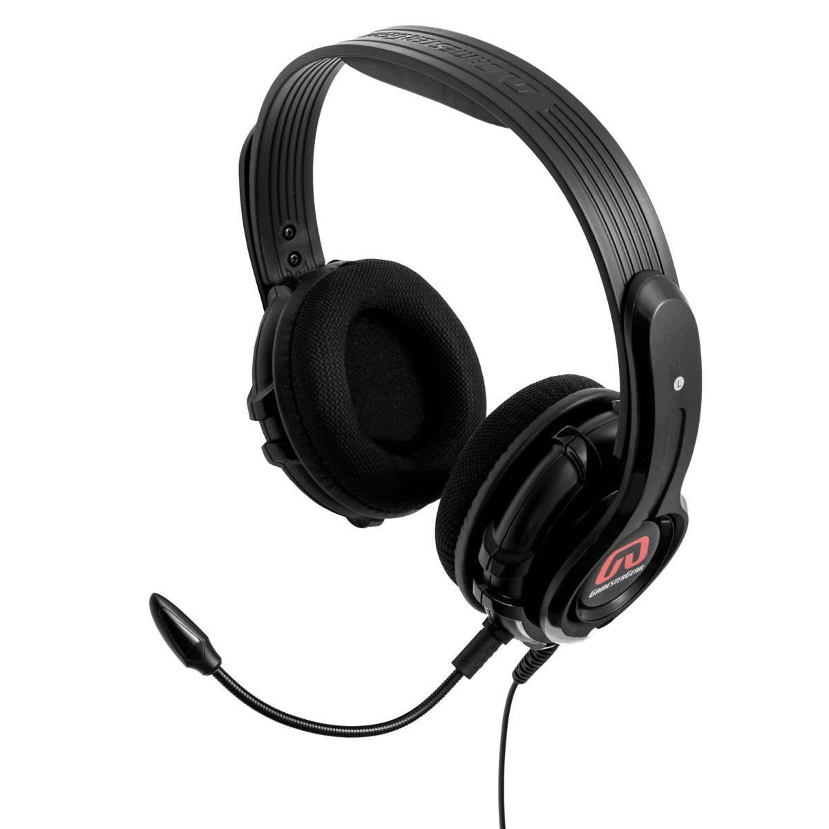 GamesterGear Cruiser PC200-B PC Stereo Gaming Headset with Detachable Mic Twin 3.5mm Plug OG-AUD63097