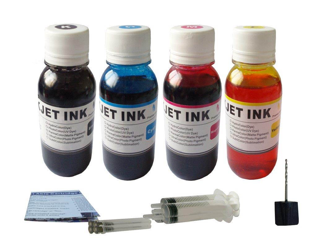 4x4oz Nano Premium Refill Ink Kit for Lexmark #28A & #29A Ink Cartridges and Lexmark Printers X2500, X2530, X2550, X5070, X5075, X5320, X5340, X5410, X5495, Z1300, Z1310, Z1320, Z845 &hellip;