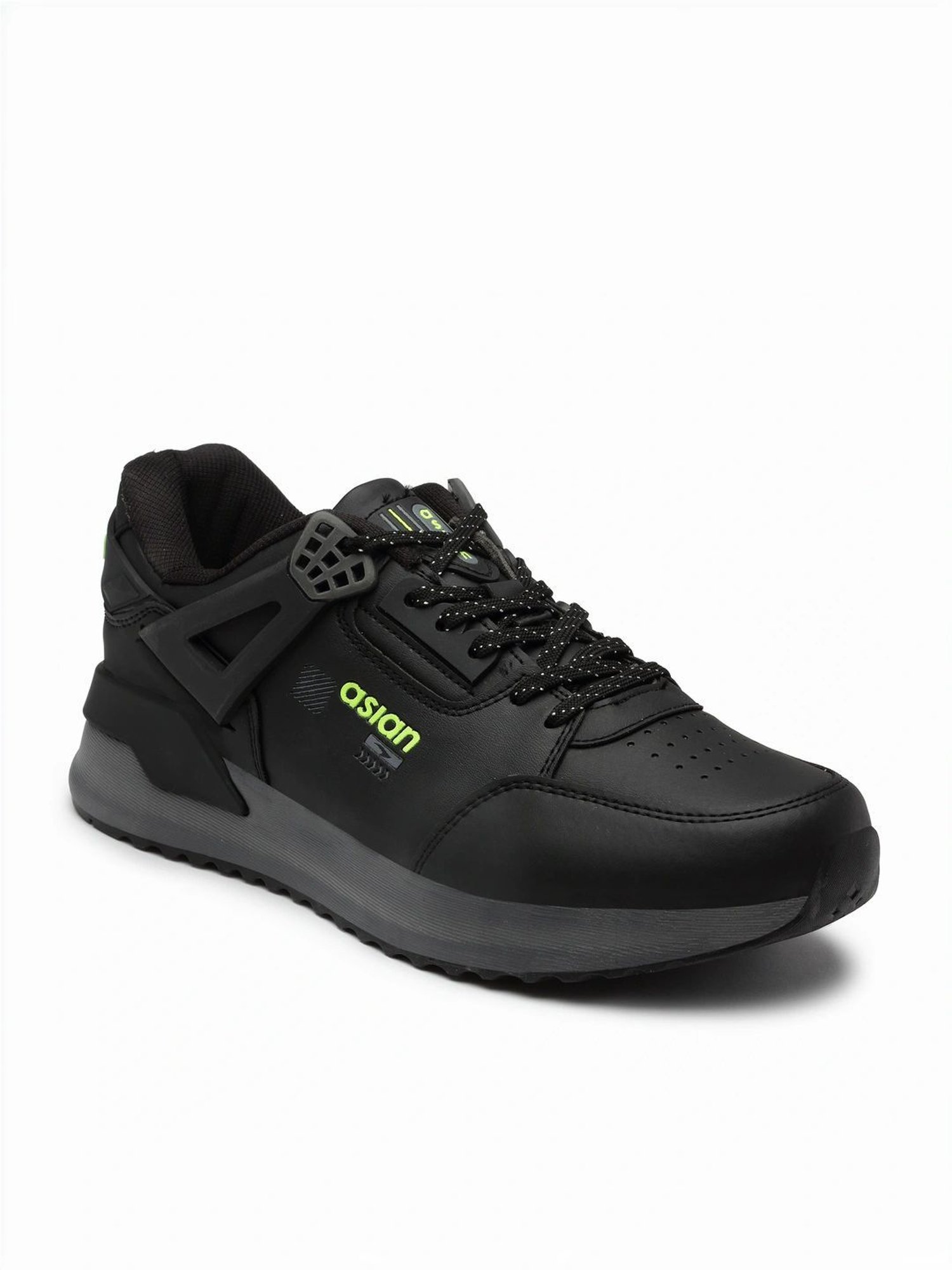 Asian Men's Black Casual Sneakers