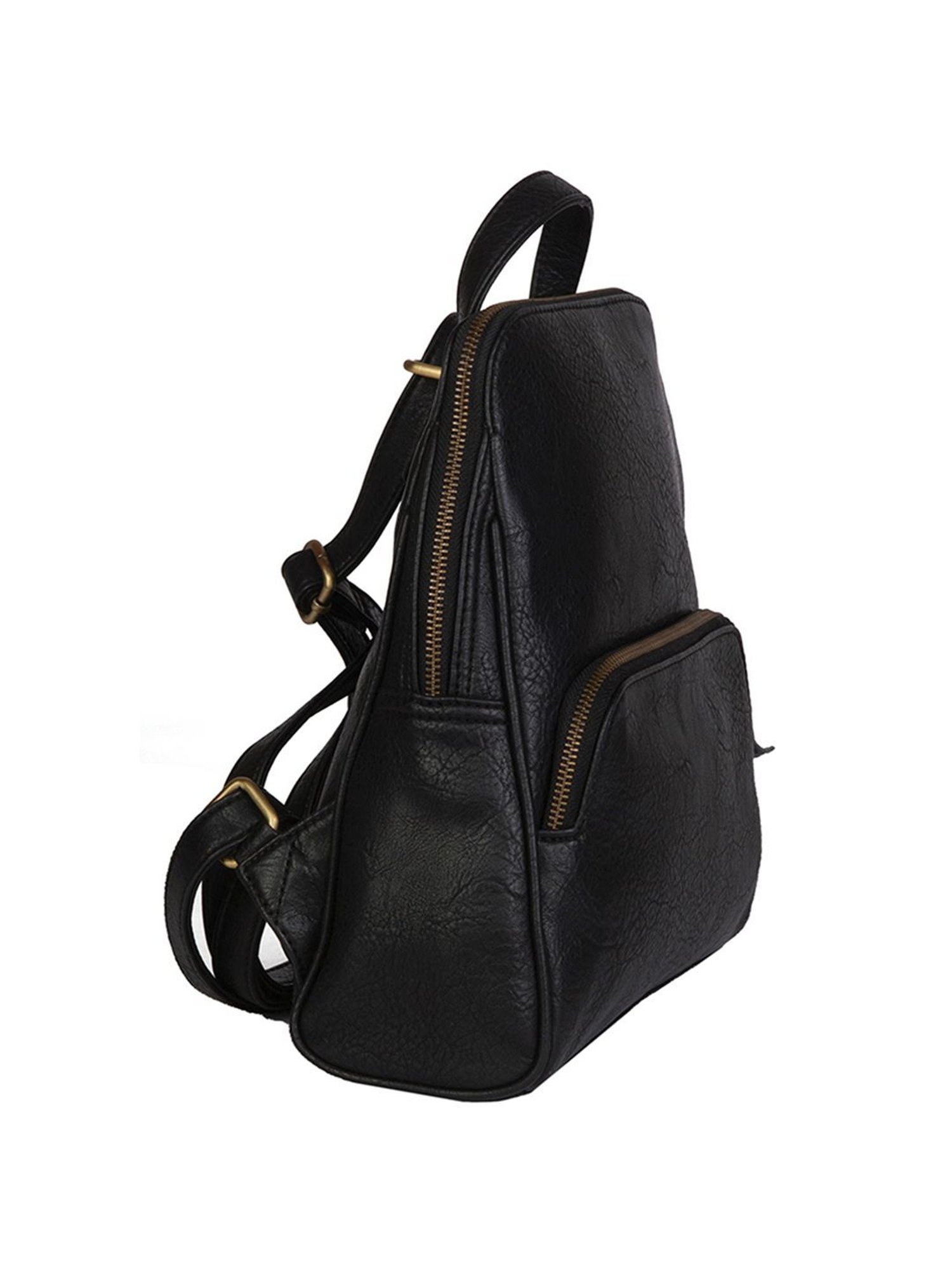 Mona B Black Small Backpack
