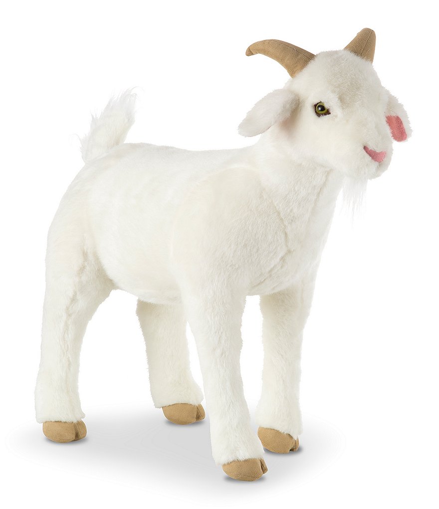 Melissa & Doug 22.5#double; Lifelike Plush Goat