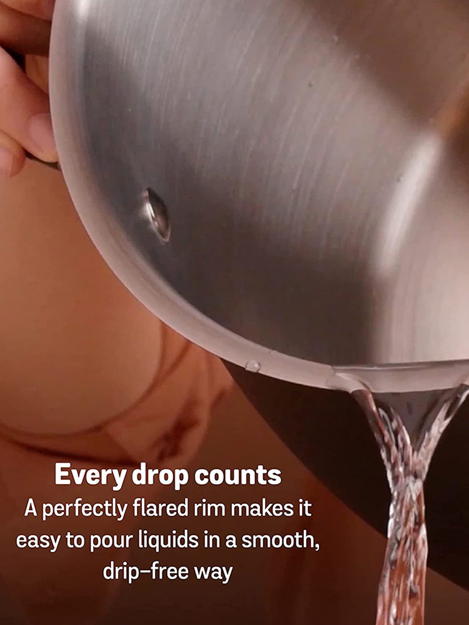 Meyer Accent Series Stainless Steel Stockpot, 6.5 Litres, Matte Black