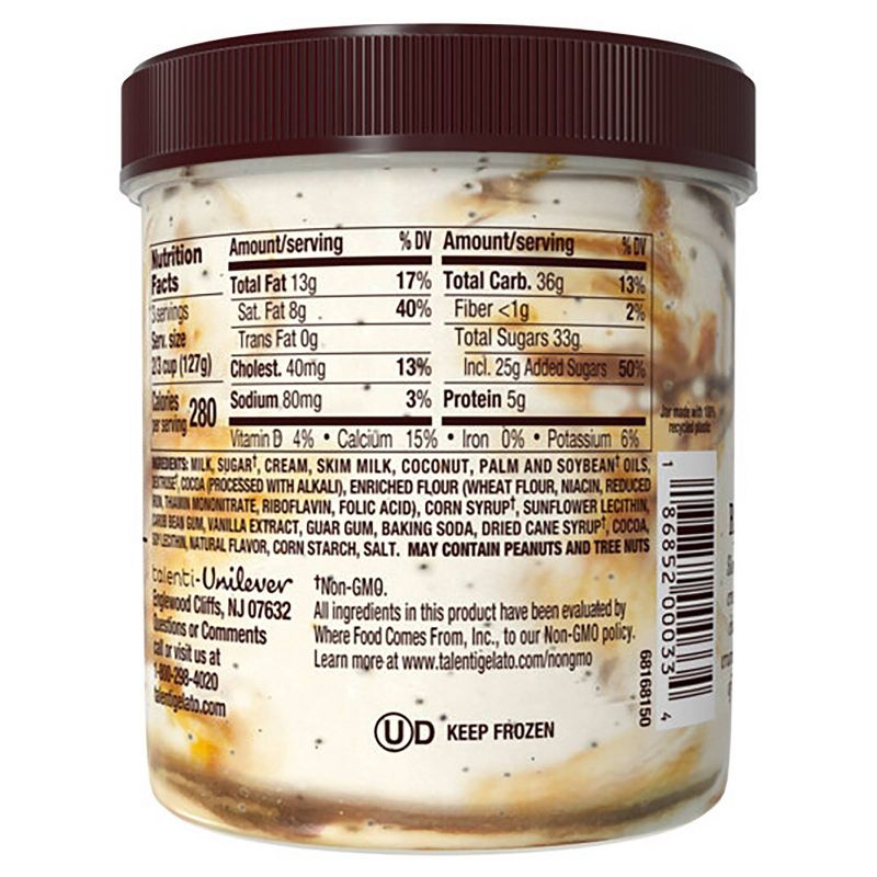 Talenti Caramel Cookie Crunch Gelato - 16oz