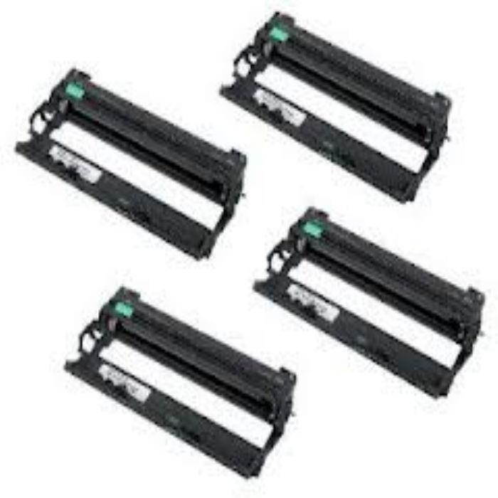 AIM Compatible Replacement - Brother Compatible DR-221CL Drum Unit Combo Pack (BK/C/M/Y-15000 Page Yield) - Generic
