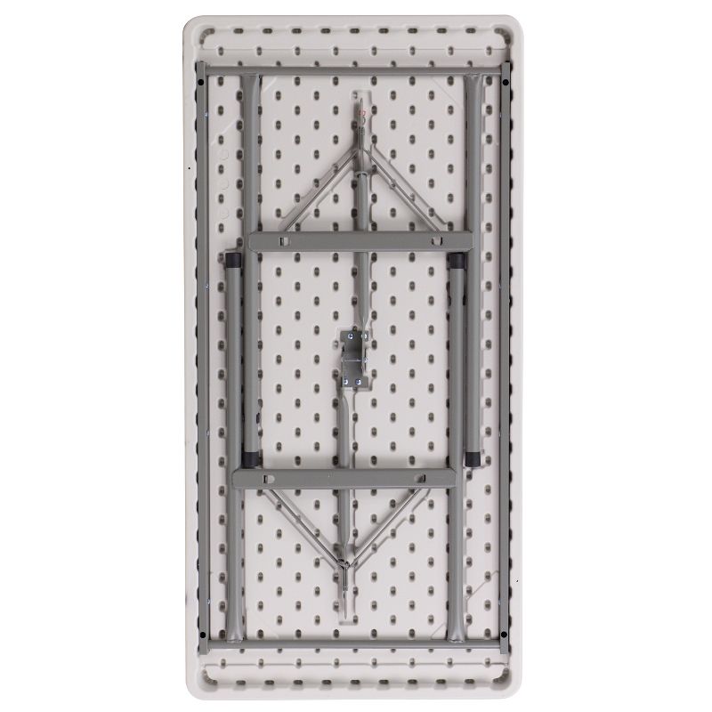 Emma and Oliver 72" x 12" x 12" Birchwood Bar Top Riser with Silver Legs