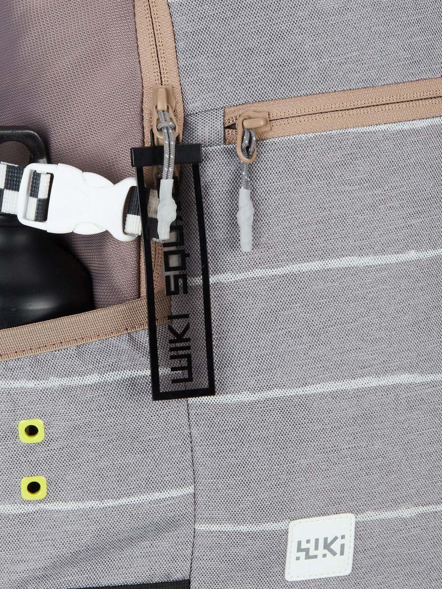 Wiki 30.5 Ltrs Grey Medium Backpack