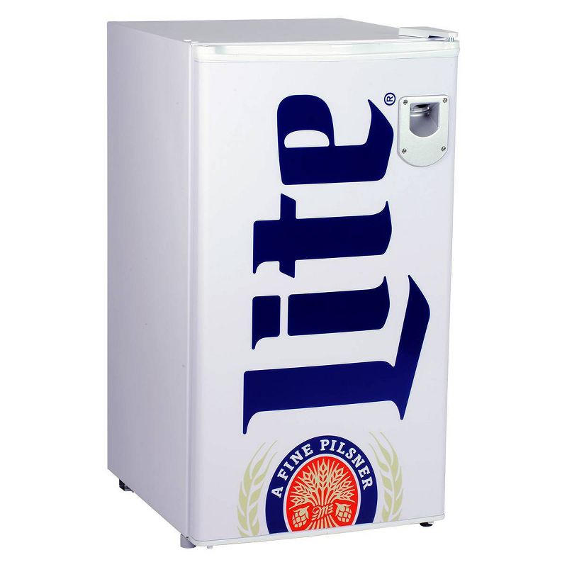 Miller Lite 3.2 cu ft Compact Fridge - White