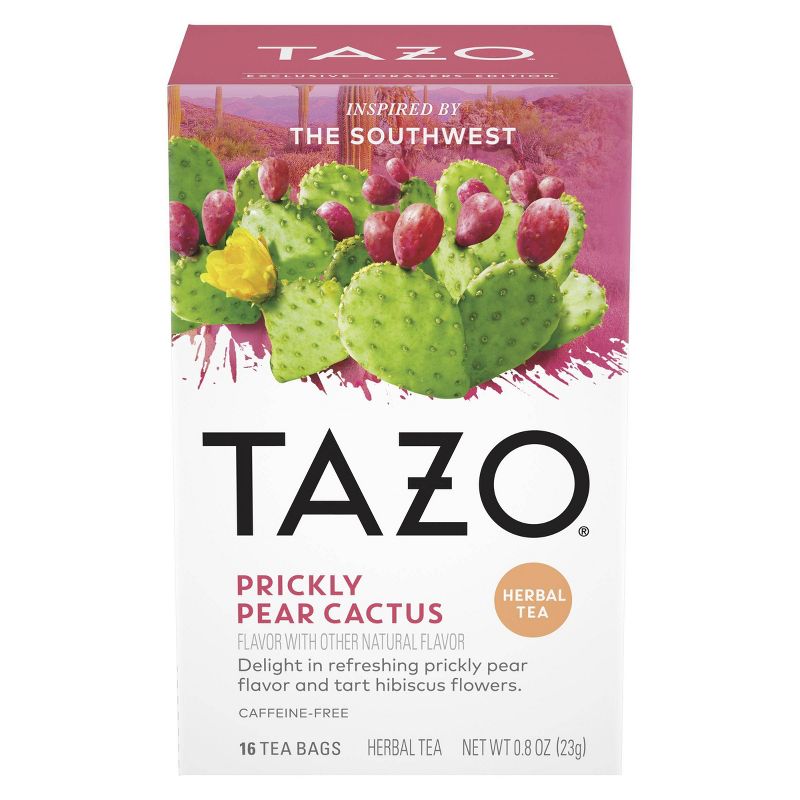 Tazo Foragers Prickly Pear Tea - 16ct