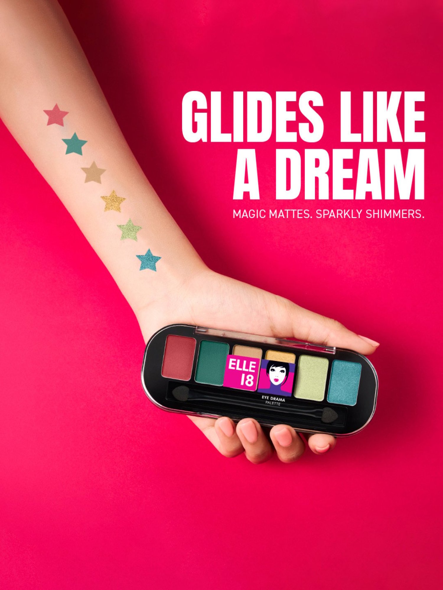 Elle 18 Eye Drama Palette Sassy - 7 gm