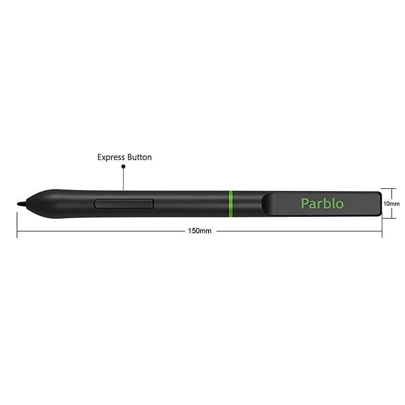 8192 Levels BatteryFree Stylus Pen Wireless Digital Pen Stylus for  A610s  A640 Graphics Drawing Tablet