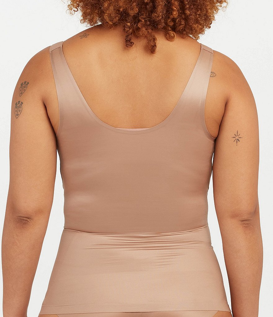 Spanx Thinstincts 2.0 Lightweight Flat Neck Tummy Shaping Tank