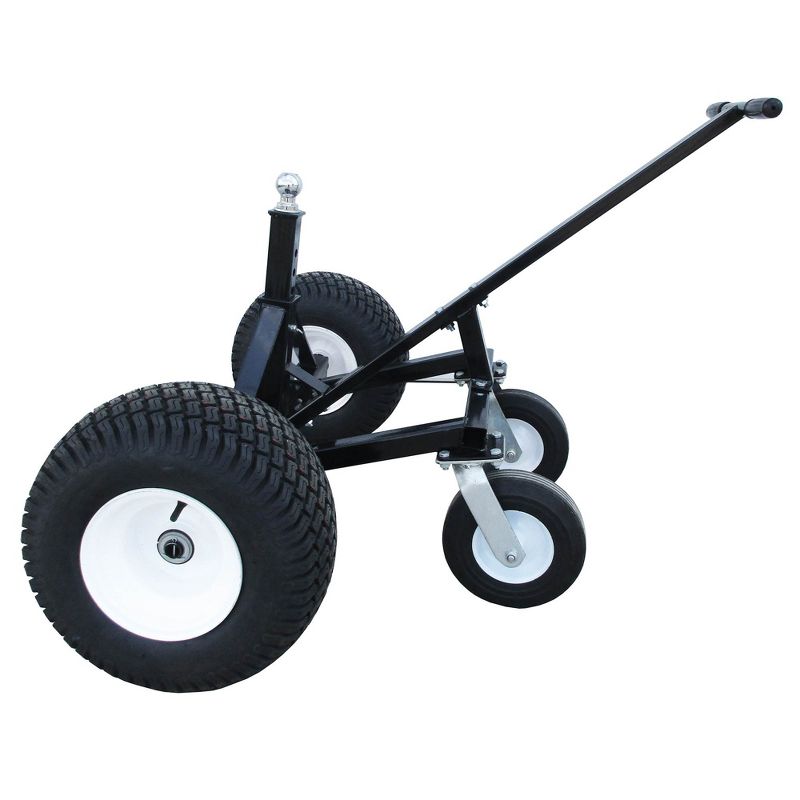 Tow Tuff TMD-15002C Adjustable Steel 1000 lb Heavy Duty Trailer Dolly w/ Caster