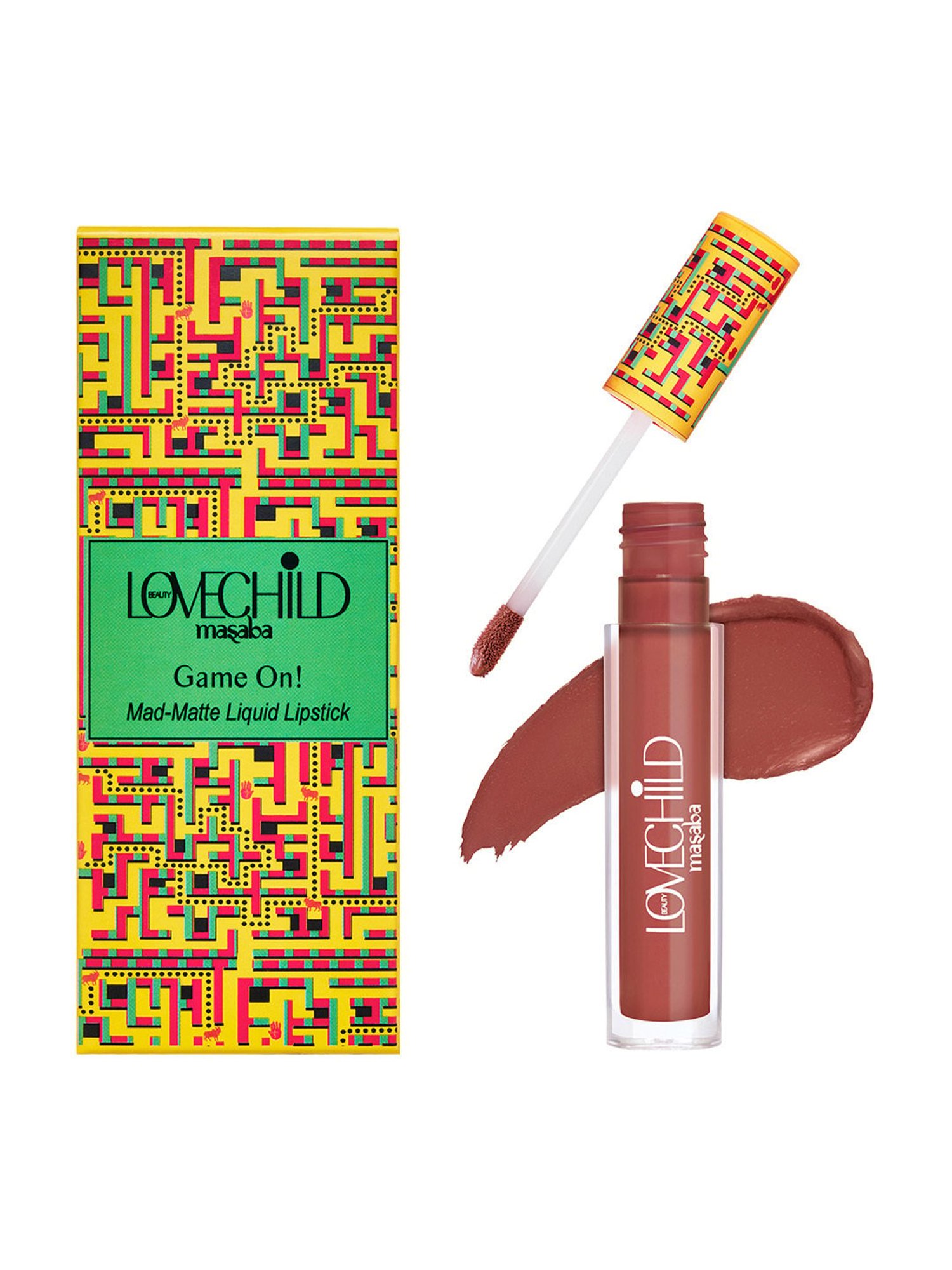 LoveChild Masaba Game On! Mad-Matte Liquid Lipstick Clear The Lane - 5 ml