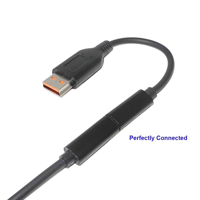 2-Pack USB C Type C Female Power Converter Cable for Lenovo Yoga 3 Pro 4 Pro Yoga 700 Yoga 900