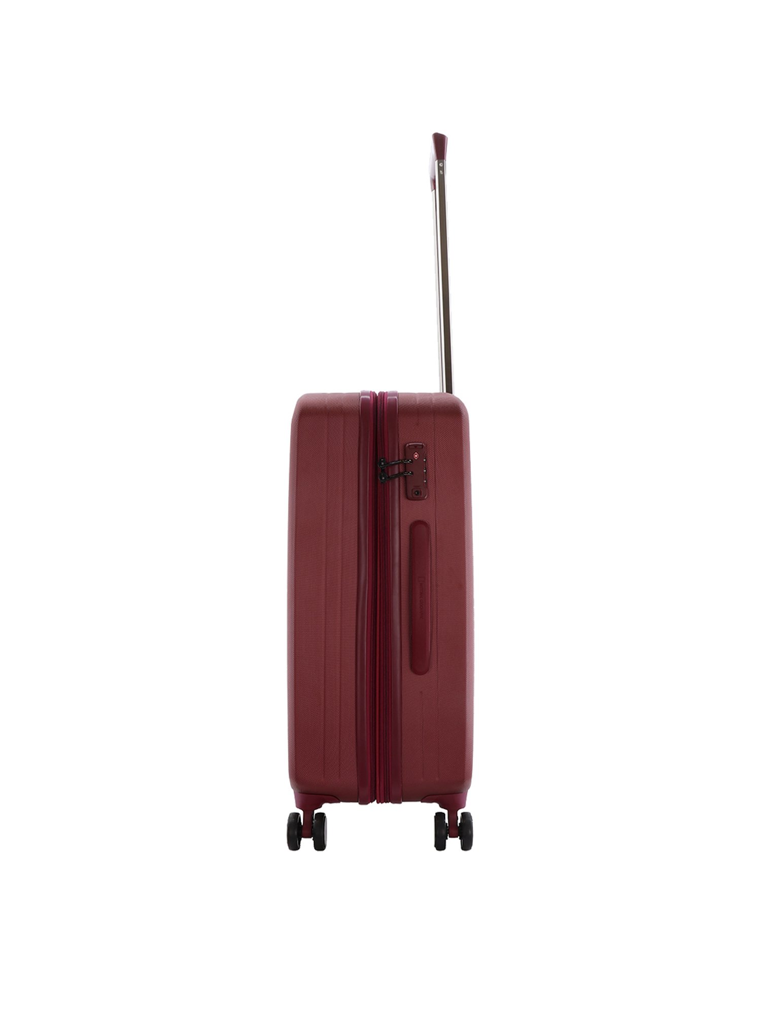 National Geographic Pulse  Burgundy Medium check In  Luggage -24 Inch