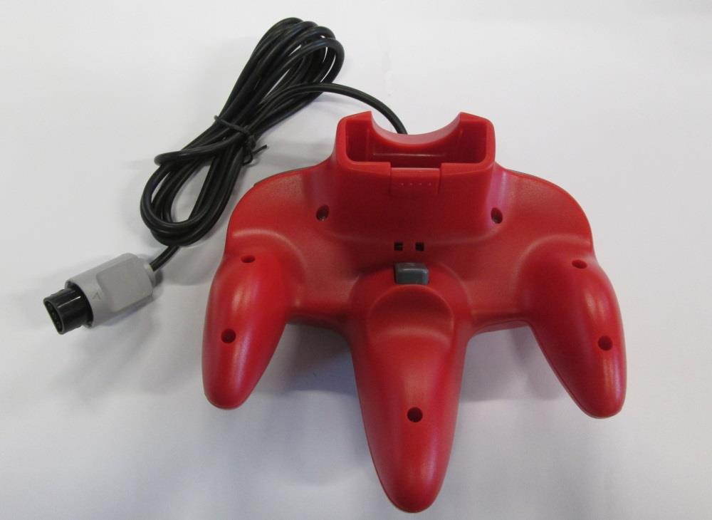 Red Replacement Controller for Nintendo N64 by Mars Devices