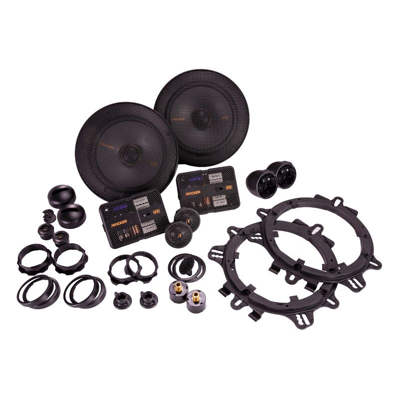 Kicker 47KSS6504 6-1/2" KS-Series 2-Way Component Speakers