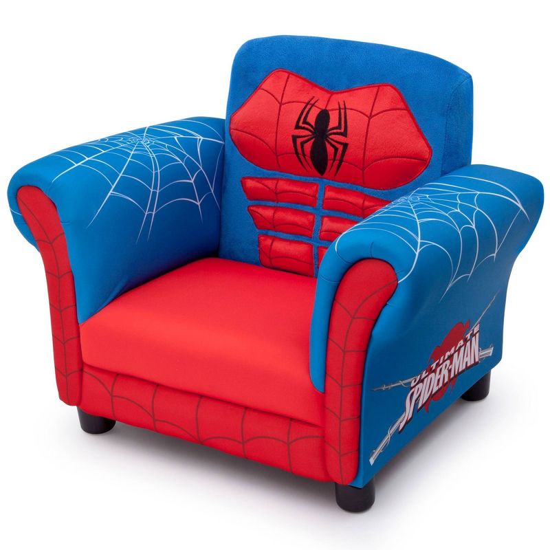 Spider-Man Figural Upholstered Kids' Chair - Delta Children
