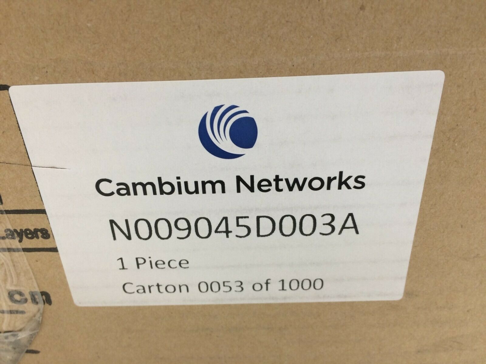 Cambium Networks N009045D003A 900MHz 12dBi Gain Directional Antenna Yagi