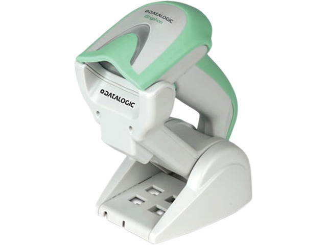 Datalogic Gryphon GBT4400 2D General Purpose Cordless Handheld Area Imager Barcode Reader with Bluetooth for Health Care, Multi-Interface, USB Kit - GBT4410-HCK10-BPOC