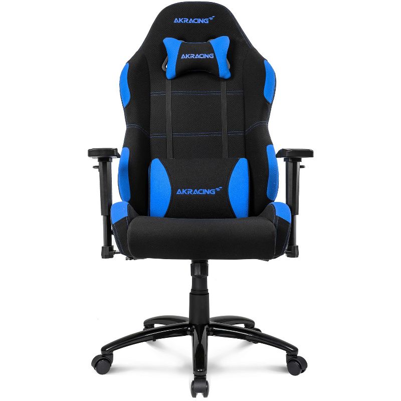 AKRacing Core Series EX-Wide Gaming Chair, Black/Blue (AK-EXWIDE-BK/BL)