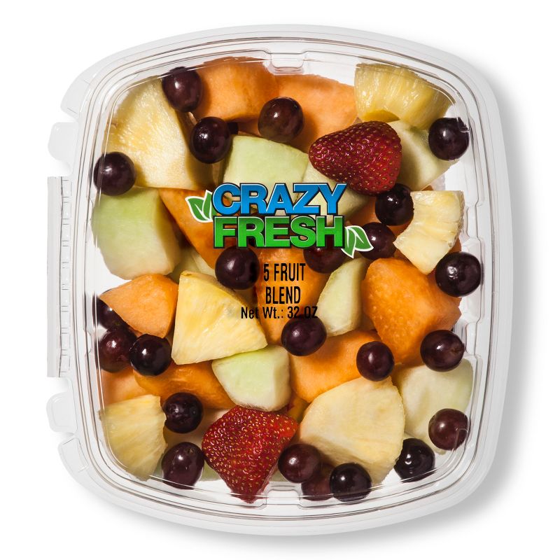 Crazy Fresh 5 Fruit Blend Cut Fruit - 32oz