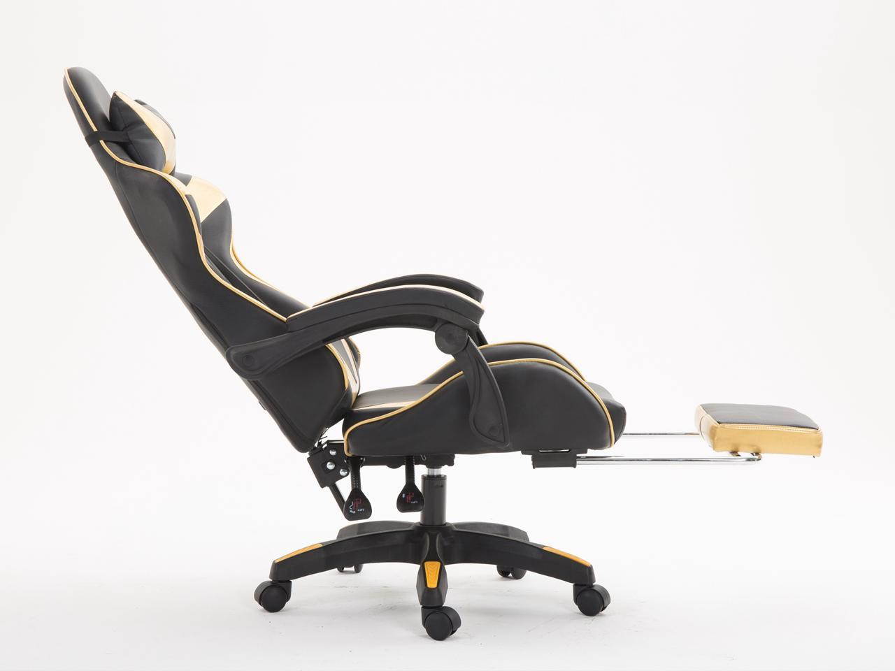 Gaming Chair, Office Computer Game Chair, Height Adjustment Recliner Swivel Rocker with Headrest and Lumbar Pillow E-Sports Chair