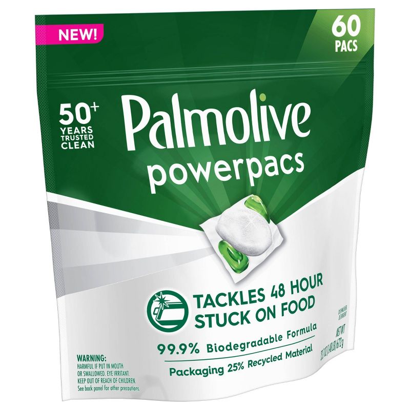 Palmolive PowerPacs Dishwasher Pods - 60ct