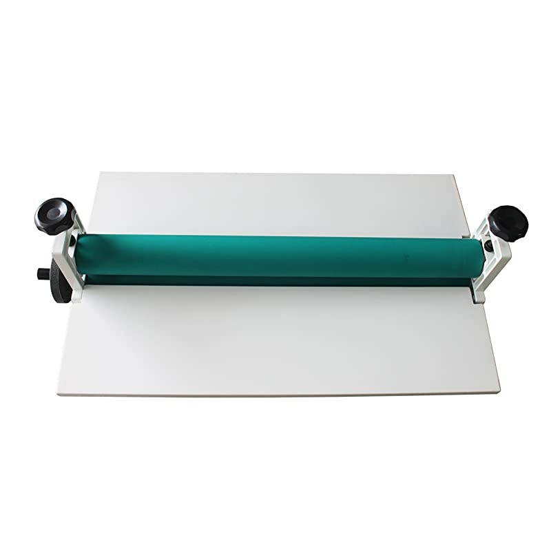 29.5 Inch Cold Laminator Machine Manual Vinyl Photo Film Cold laminator Hand Crank Pressure Cold Roll laminator Max. Laminating 0.4 Inch