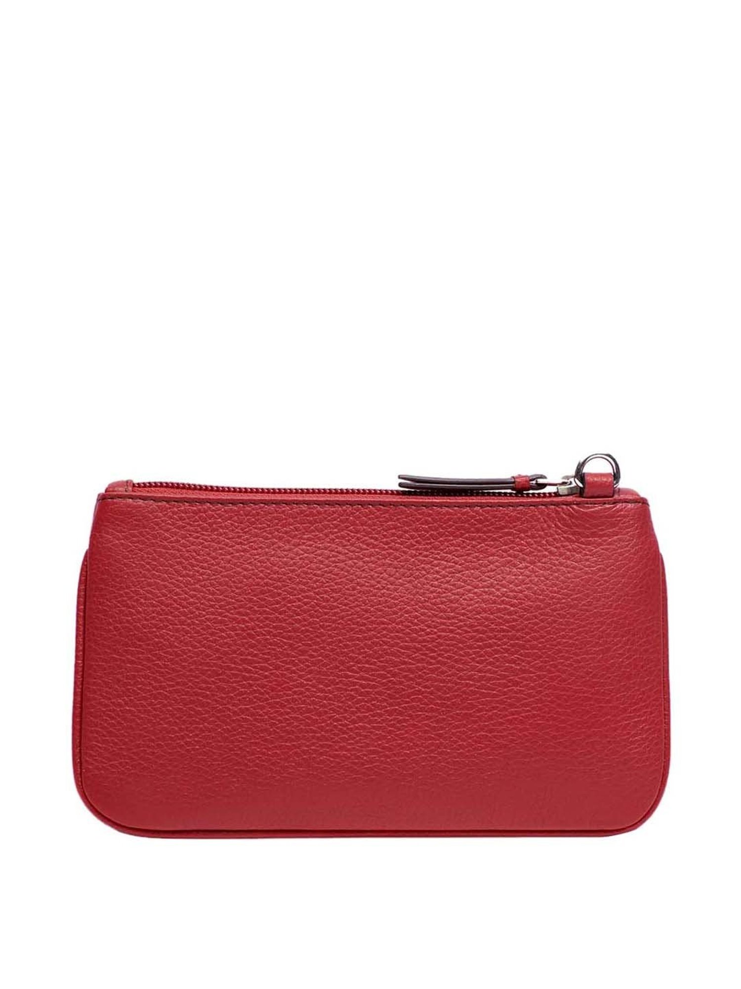 Mai Soli Virginia Small Slim Wristlet Pouch - Red