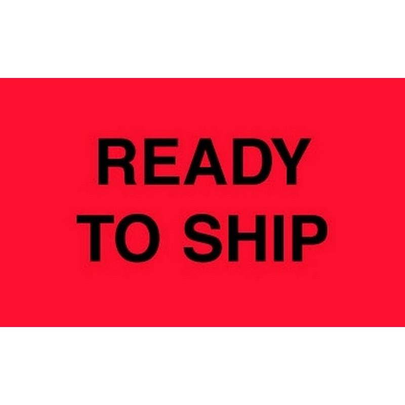 3" x 5" Ready To Ship Labels (500 per Roll)