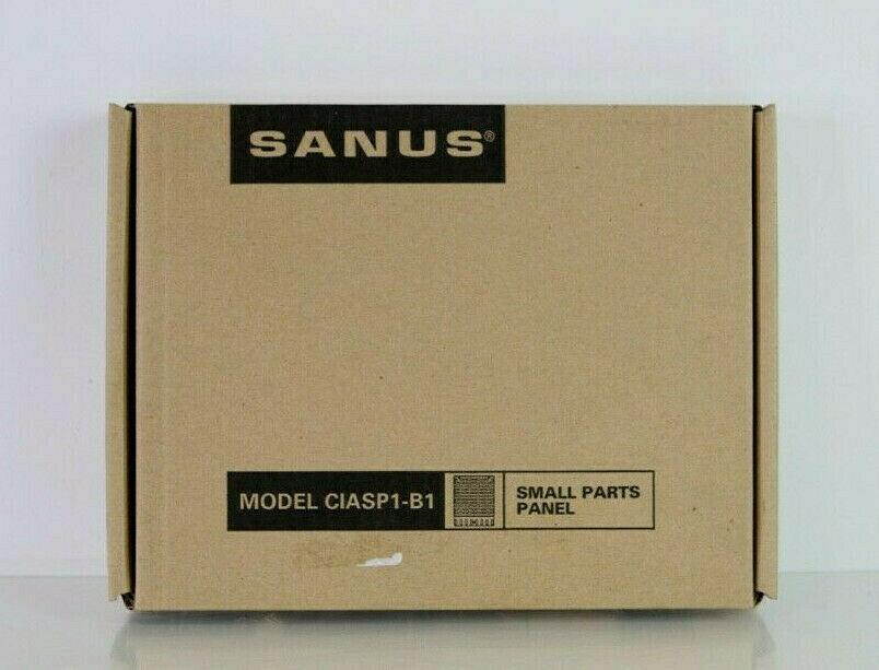 New Sanus CIASP1-B1 Small Parts Panel For Most TVs 196