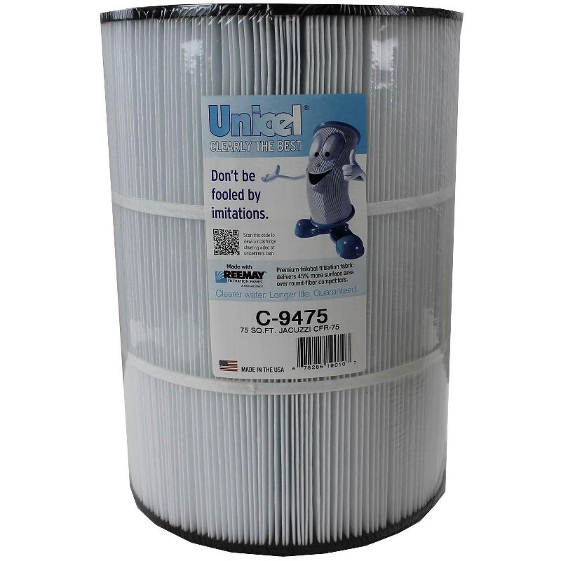 Unicel C-9475 Jacuzzi Spa CFR 75 Sq Ft Filter Cartridge Element PJ75-4 FC-1480