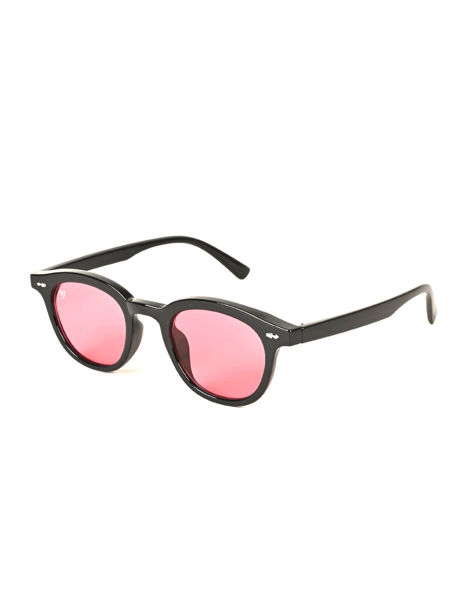 Voyage Red Round UV Protection Unisex Sunglasses