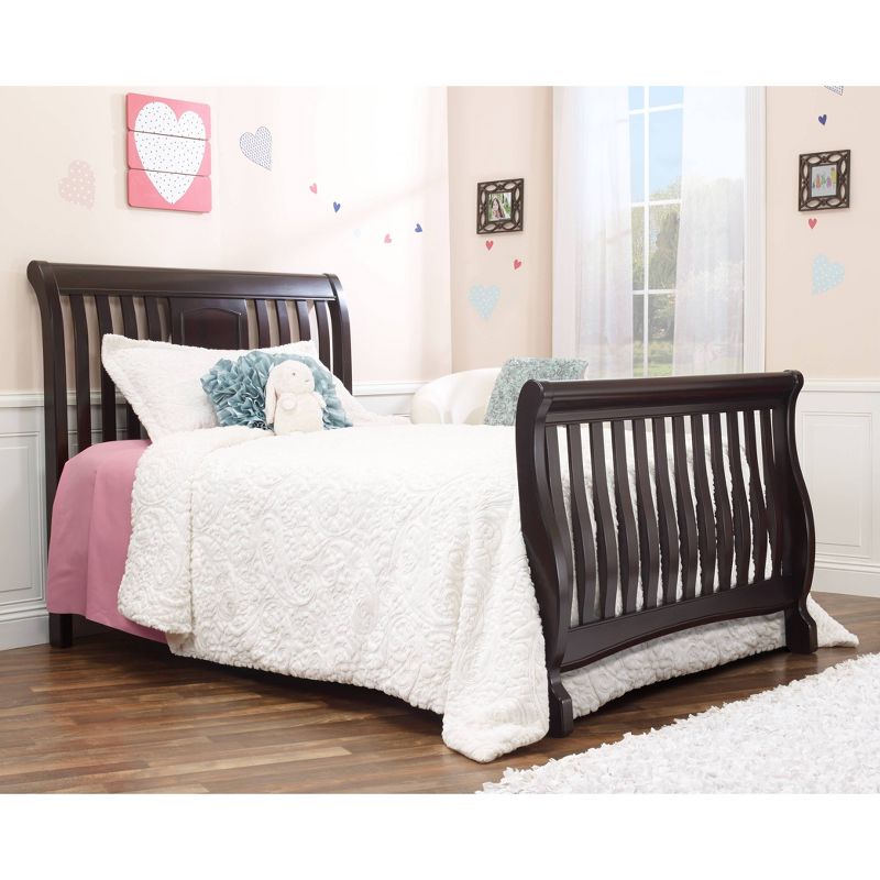 Sorelle 215 Full Size Crib Conversion Rail Dark Espresso