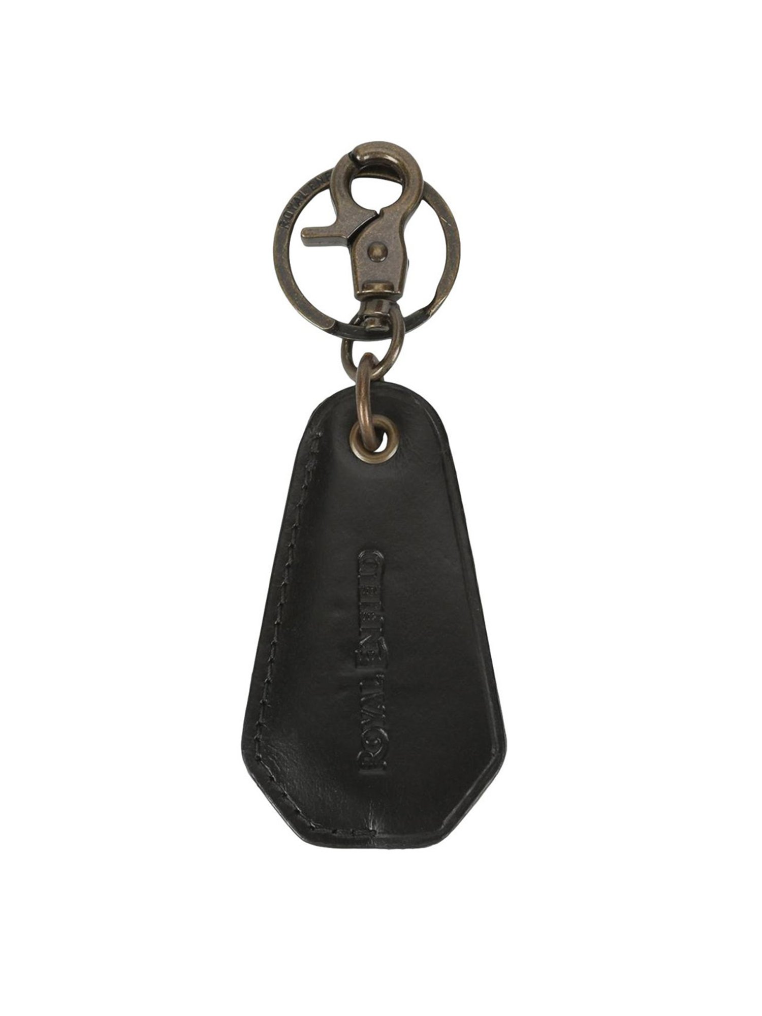 Royal Enfield Black Logo Keychain